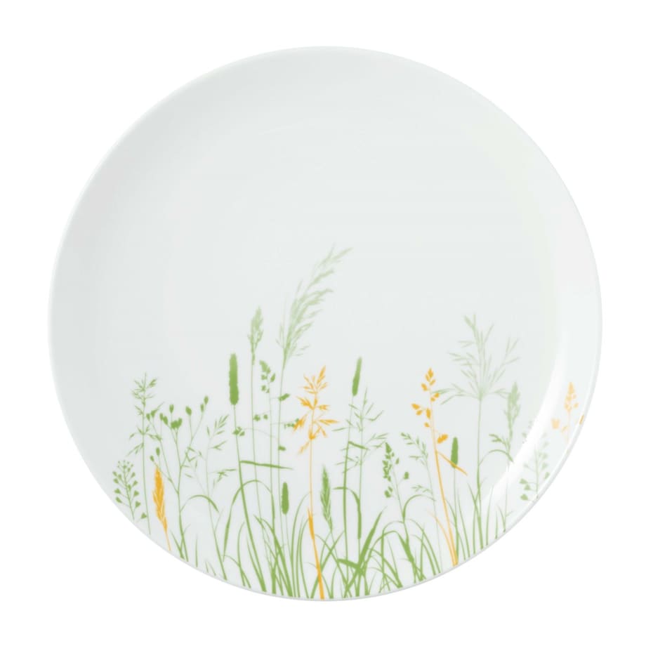 SELTMANN MEADOW GRASSES GREEN Zestaw 6 talerzy obiadowych 27.5 cm