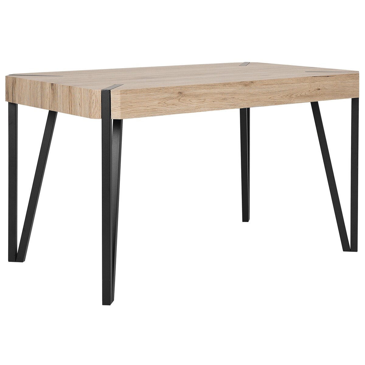 Stół do jadalni CAMBELL Jasnobrązowy 130 cm 80 cm