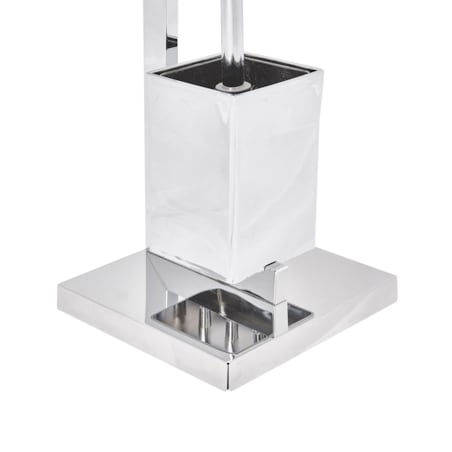 Stojak na papier i szczotkę toaletową srebrny ULAPES