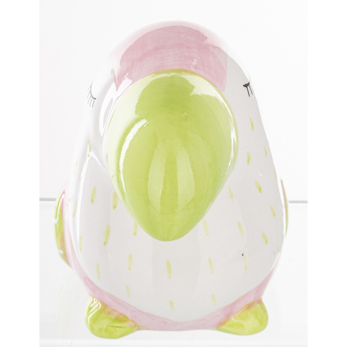 Skarbonka ceramiczna - 10x14x8,5 cm TUKAN