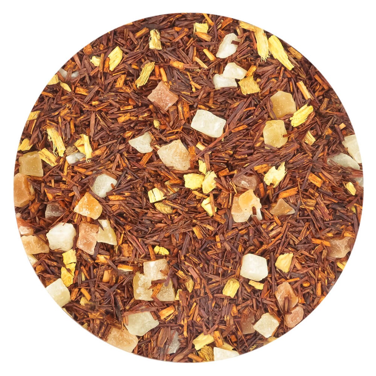 Herbata rooibos z czerwonokrzewu MANHATTAN o intensywnie owocowym smaku - herbata liściasta sypana mieszanka napar susz - gotowa na prezent upominek