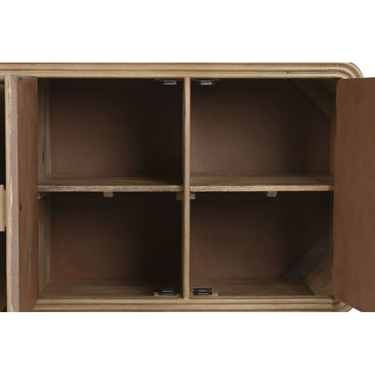 Komoda drewniano-rattanowa 80x180x45 cm VIVI - III