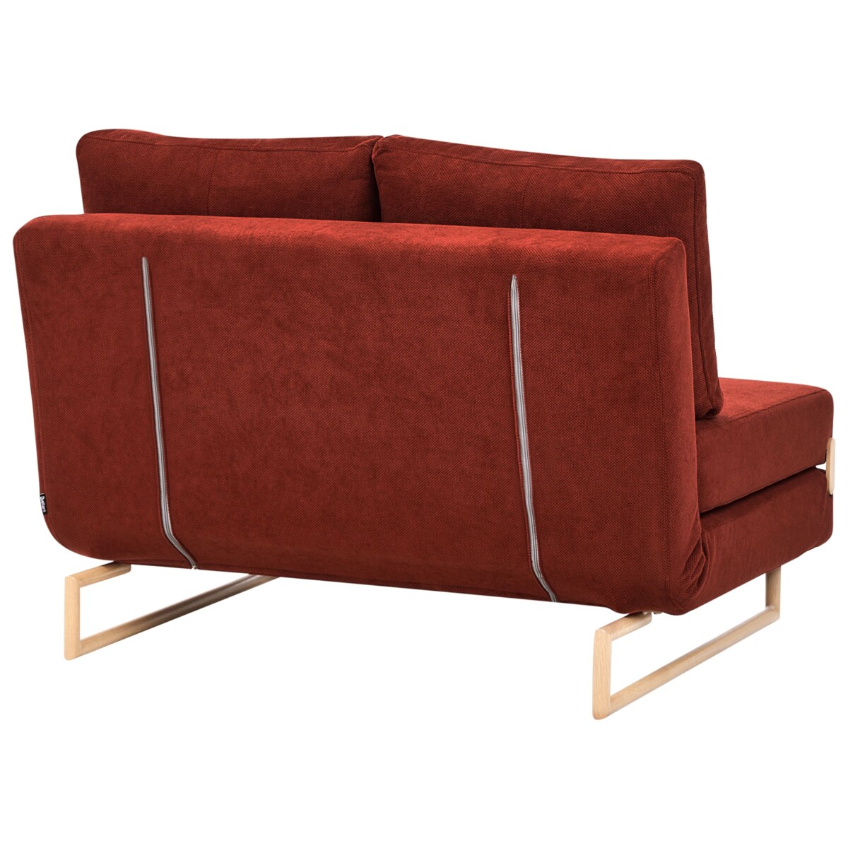 Sofa rozkładana dla 2 osób JERSLEV Czerwony