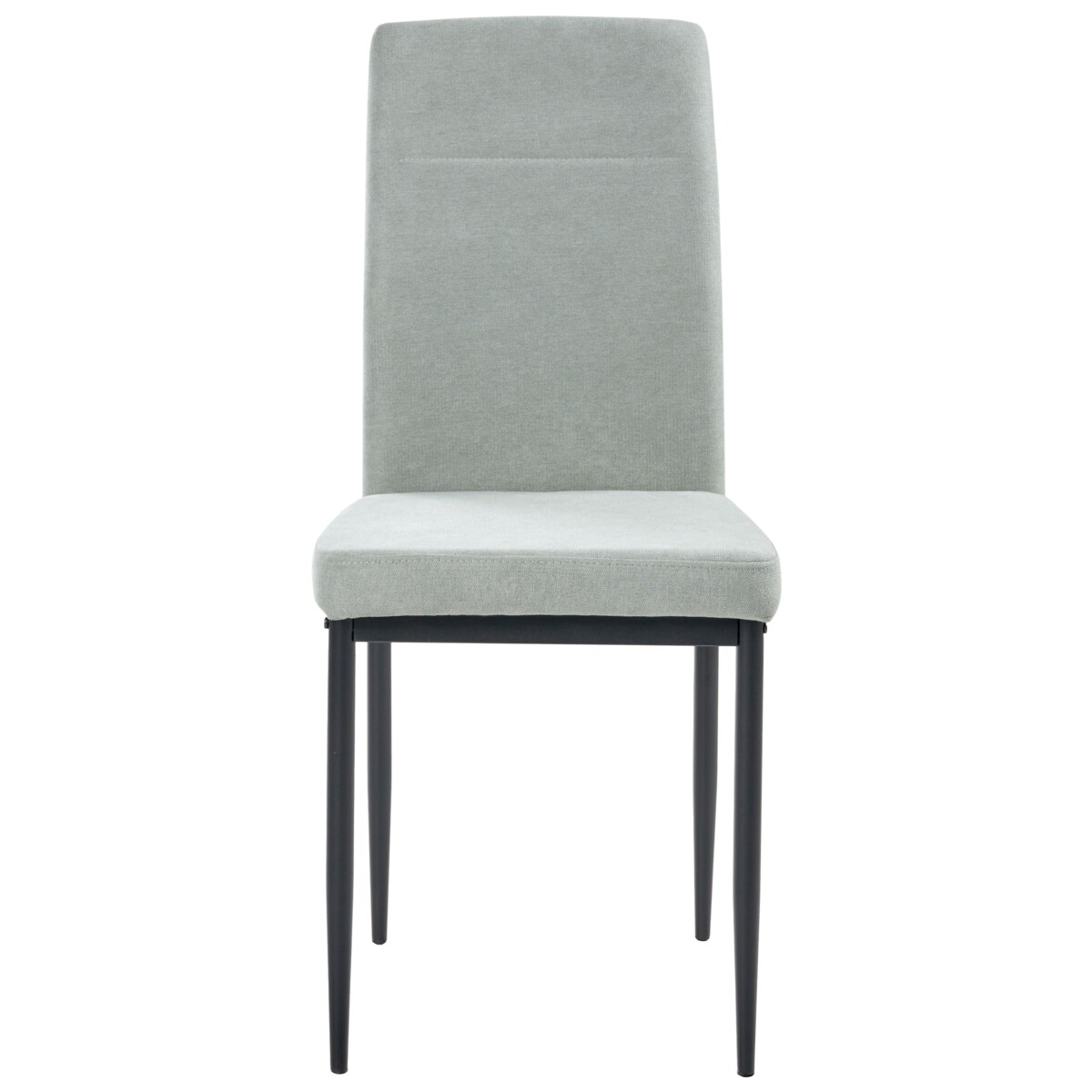 Zestaw 4 krzeseł do jadalni RINER  Jasnozielony