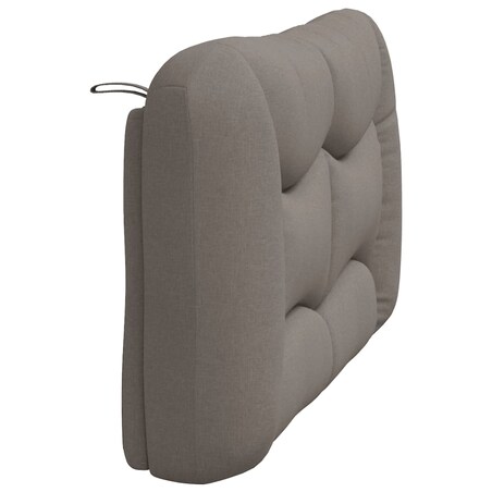 vidaXL Poduszka na wezgłowie, Hvar, kolor taupe, 140 cm, tkanina