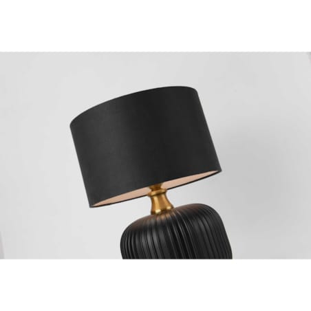 Nocna lampa stojąca Tamiza LP-1515/1T small czarna złota