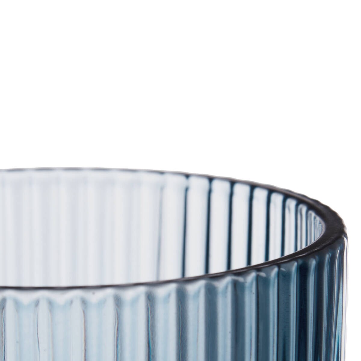 Zestaw kieliszków do wody, wina LINES z ryflowanego szkła, 6 sztuk, 370 ml