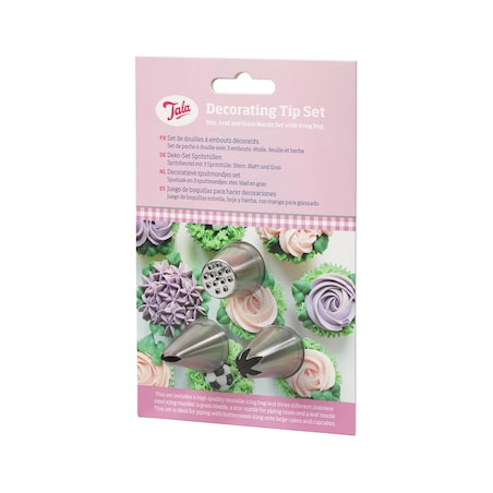 Rękaw cukierniczy z tylkami do liści, trawy i kwiatów / Tala