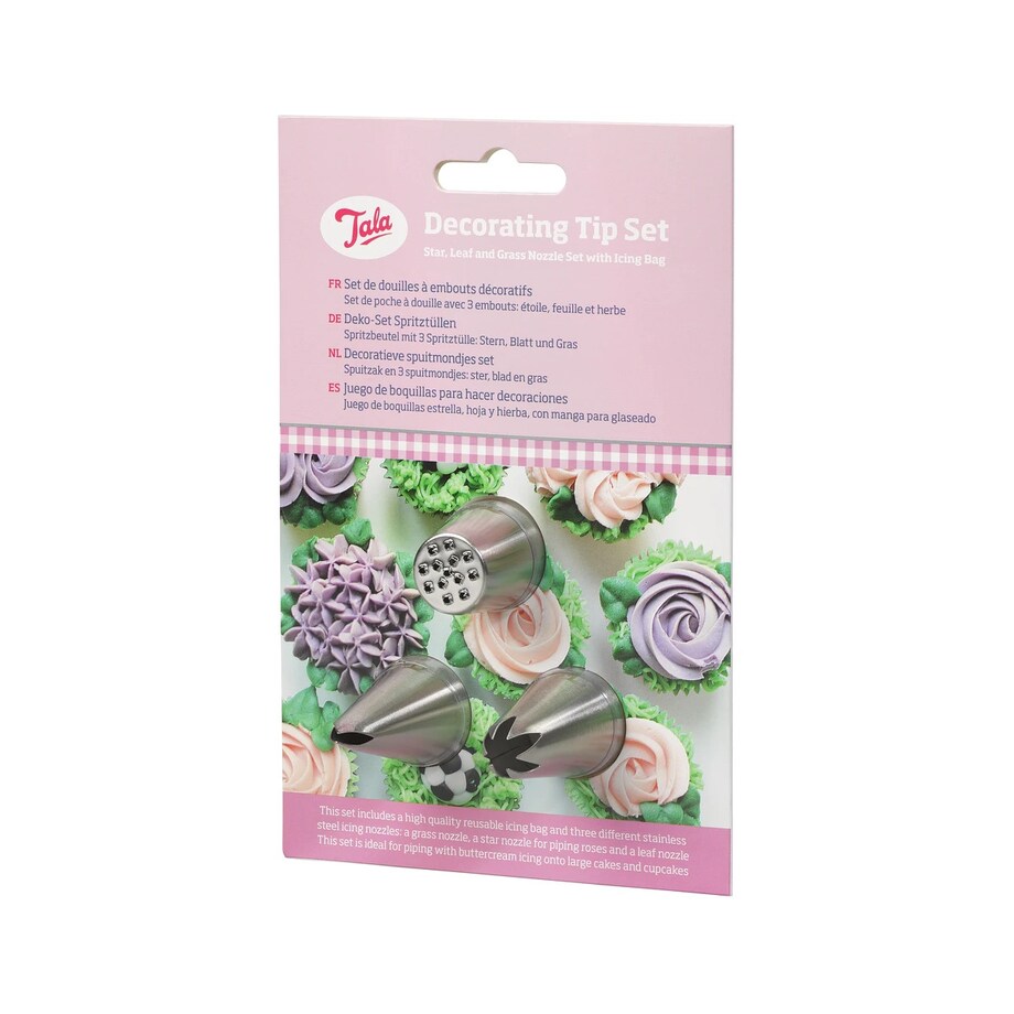 Rękaw cukierniczy z tylkami do liści, trawy i kwiatów / Tala