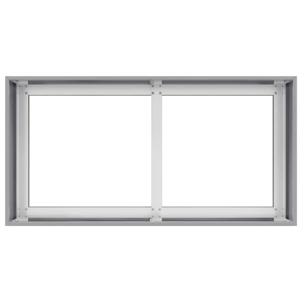 vidaXL Doniczka 80x40x40 cm Stal ocynkowana