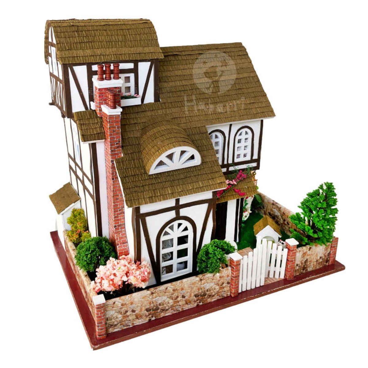 Miniaturowy domek - Dom na farmie tulipanów