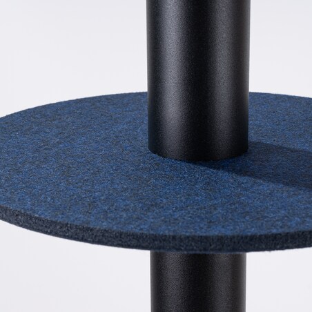 Lampa wisząca PELTA 1 czarna/granatowa