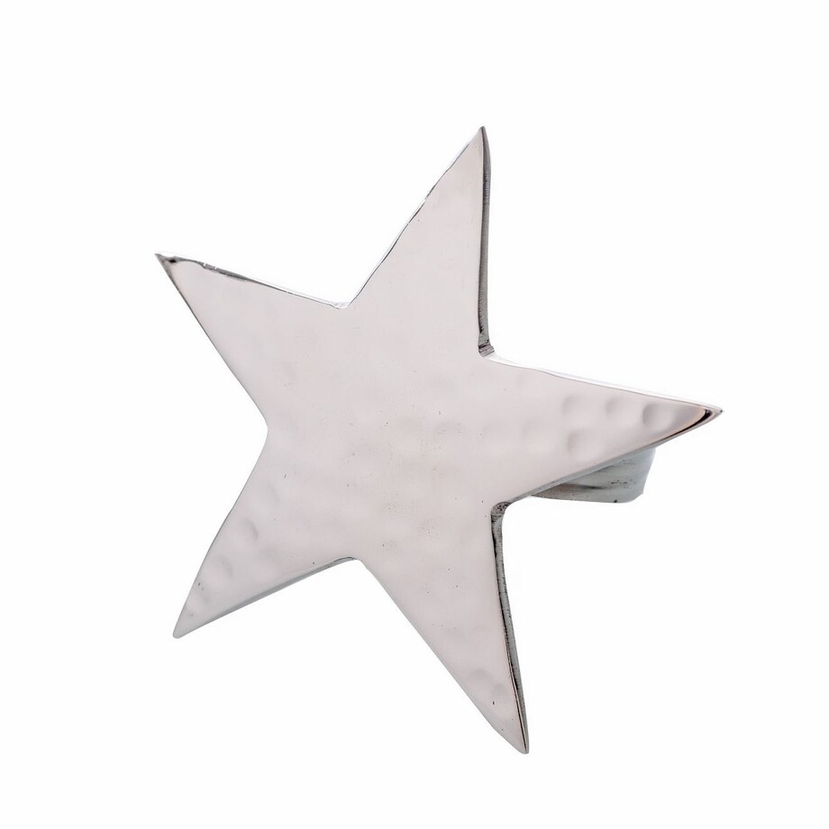Obrączka na serwetkę Star, 6,5 x 6,5 x 4 cm