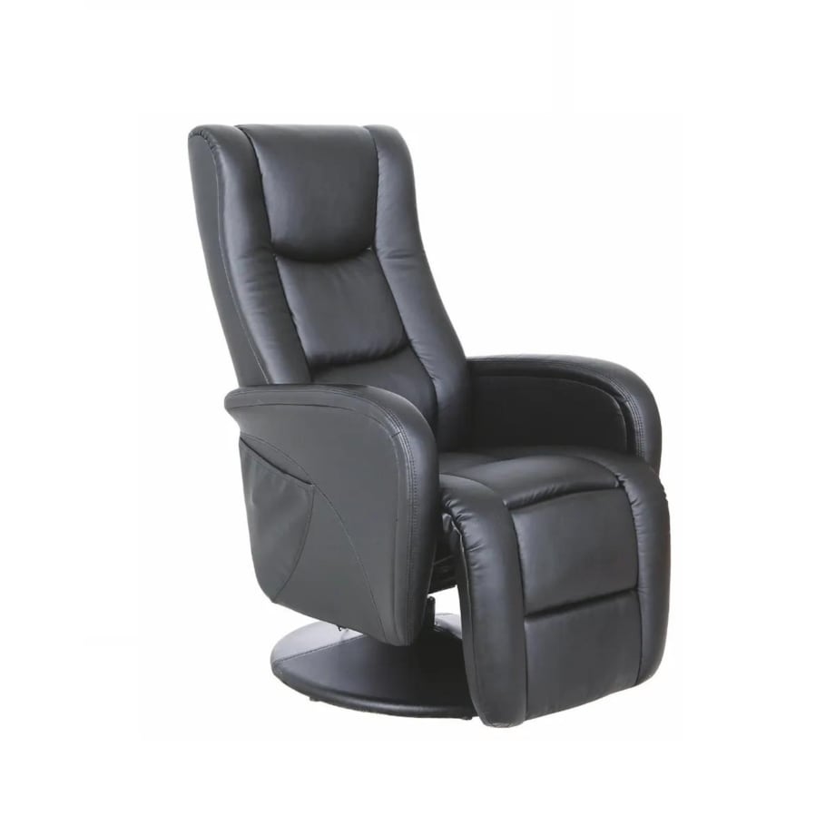 Fotel PULSAR czarny rozkładany