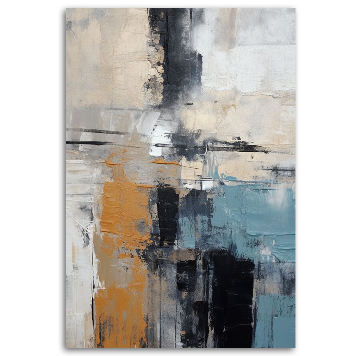 Feeby Obraz na płótnie, Minimalistyczna abstrakcja 60x90