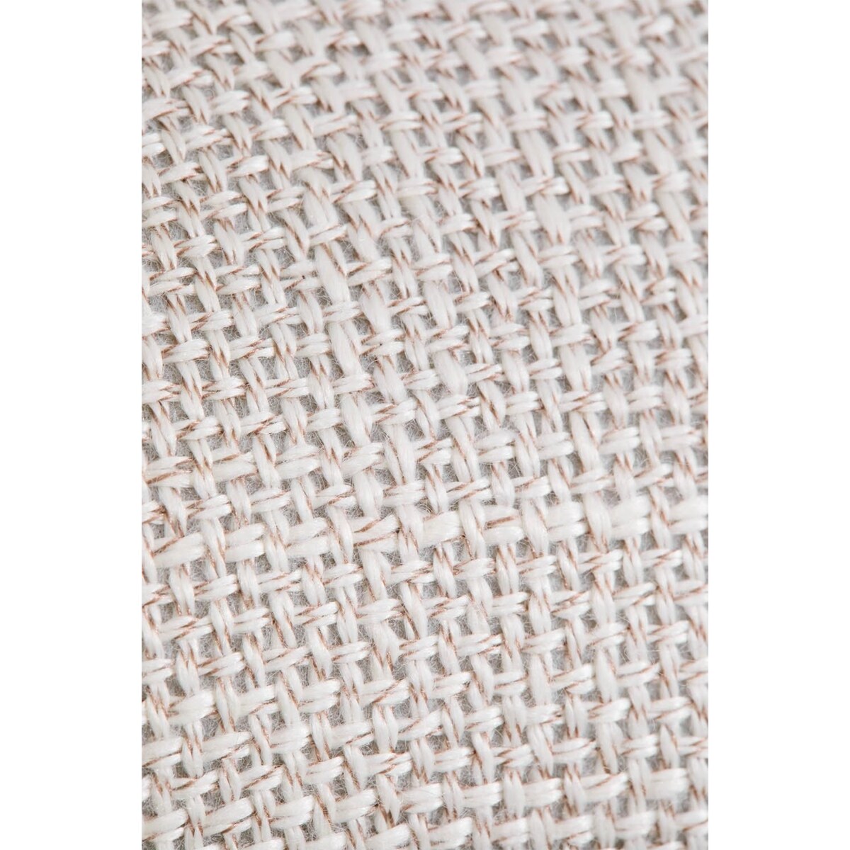 Krzesło do jadalni tapicerowane Erica z podłokietnikami kremowe