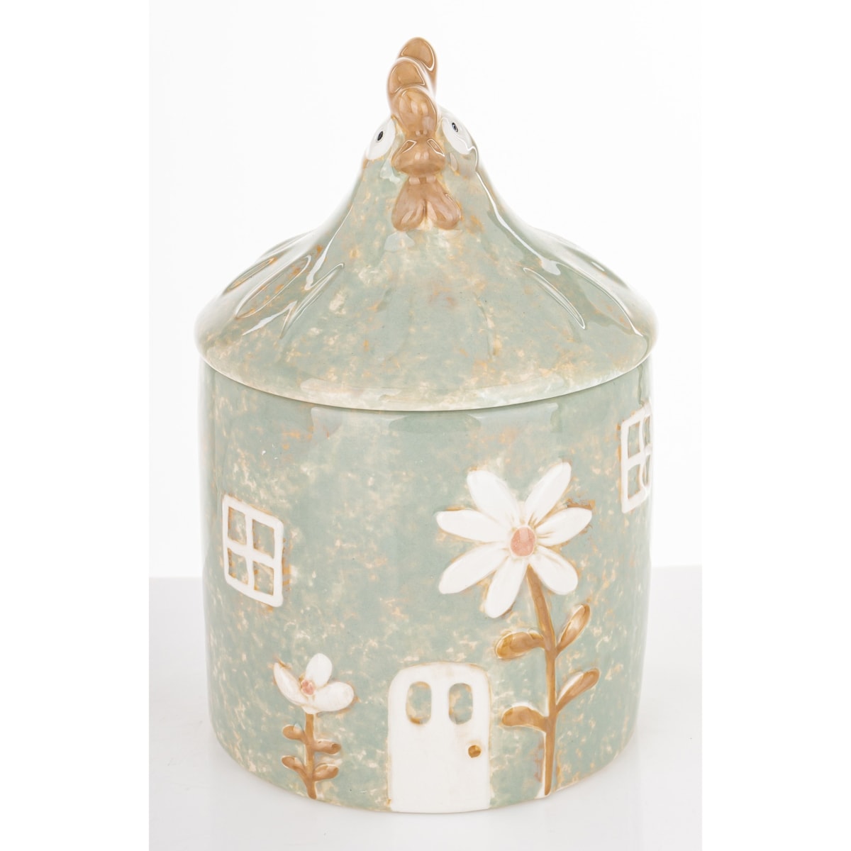 Pojemnik ceramiczny 21x12,5x12,5 cm KWOKA-3 domek