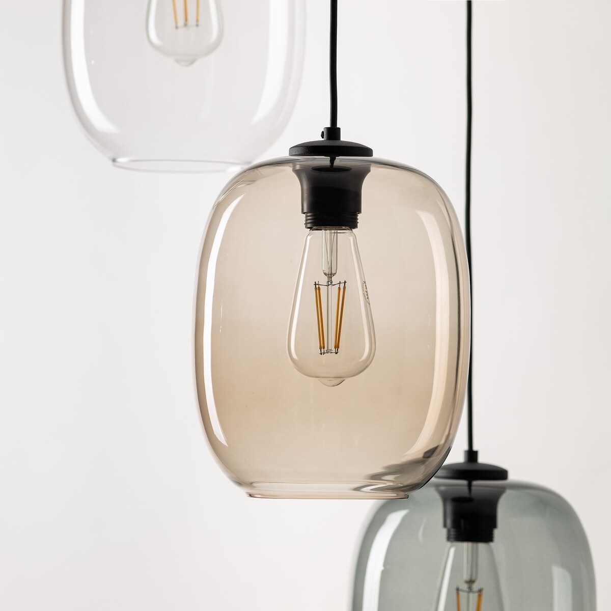 Lampa wisząca TK Lighting ELIO MIX 5973, 3xE27, regulowana, wielokolorowa, do salonu i jadalni