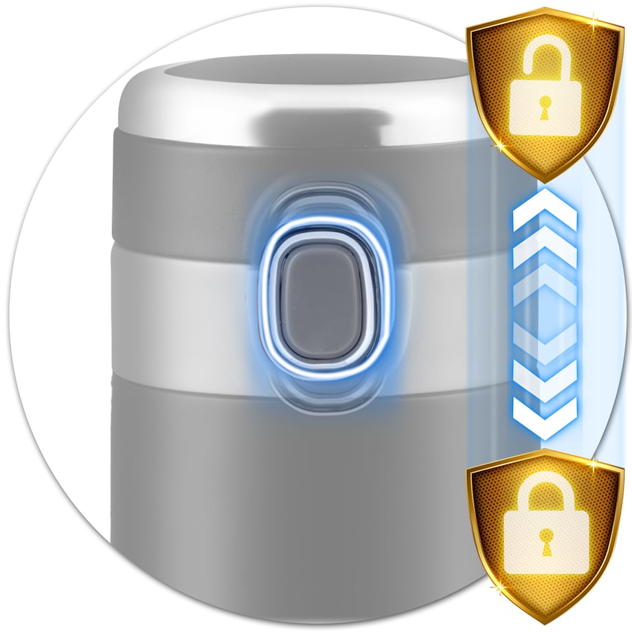 Kubek termiczny termos na kawę herbatę wyświetlacz Berdsen