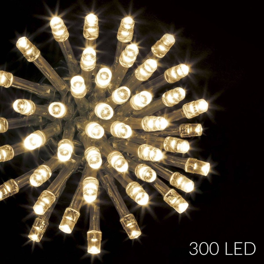 Lampki zewnętrzne, 300 lampek