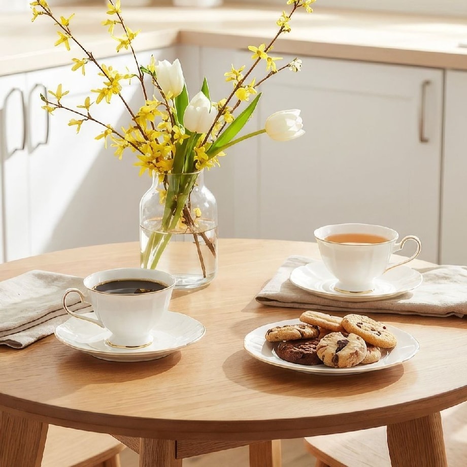 VILLA ITALIA Filiżanka do herbaty porcelanowa 180 ml SERENATTA