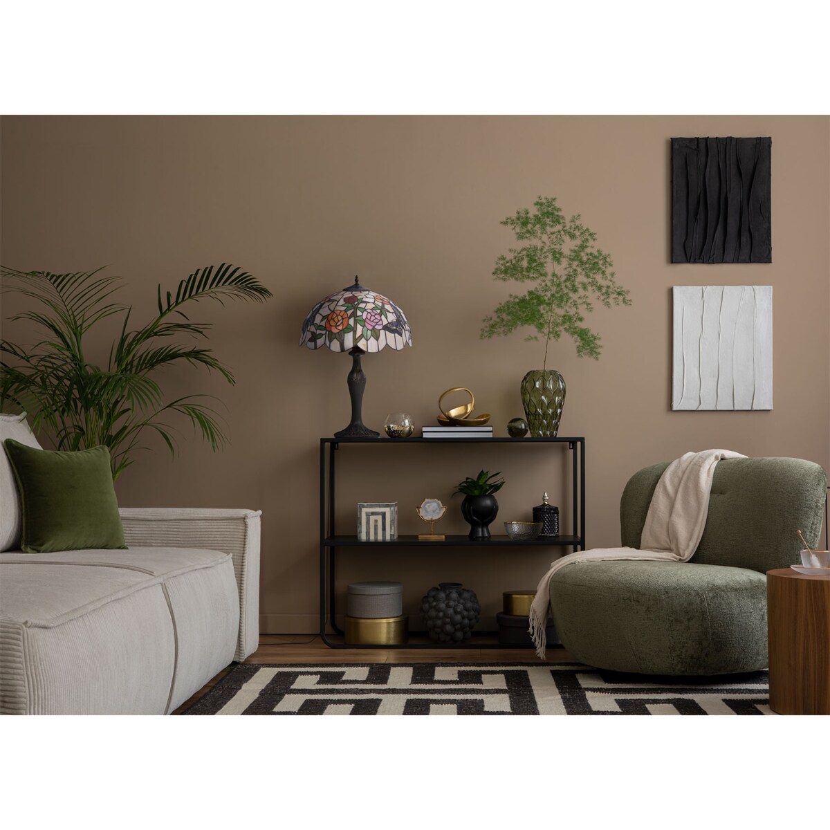 Lampka stołowa K-G16835 z serii ROSE