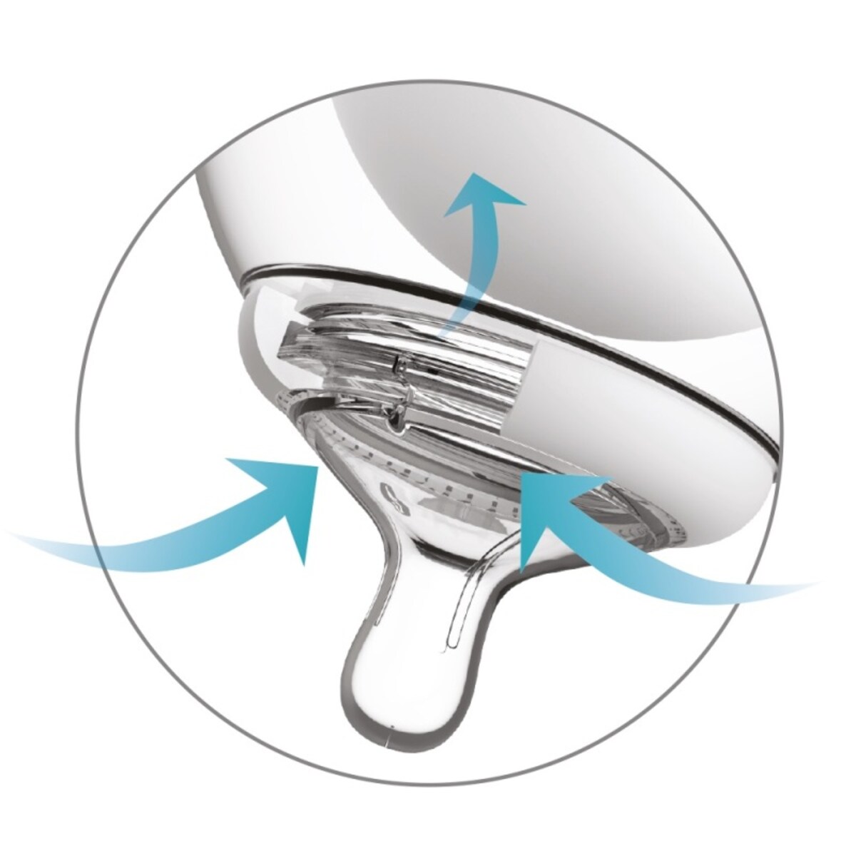 Butelka do karmienia / przechowywania pokarmu 150 ml 3 szt-turkusowa