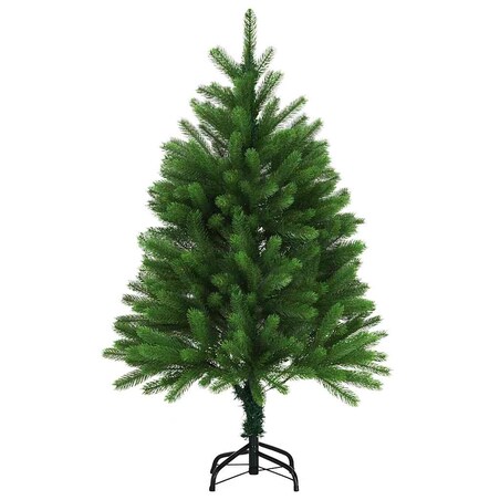 vidaXL Sztuczna choinka z realistycznymi igłami, 120 cm, zielona