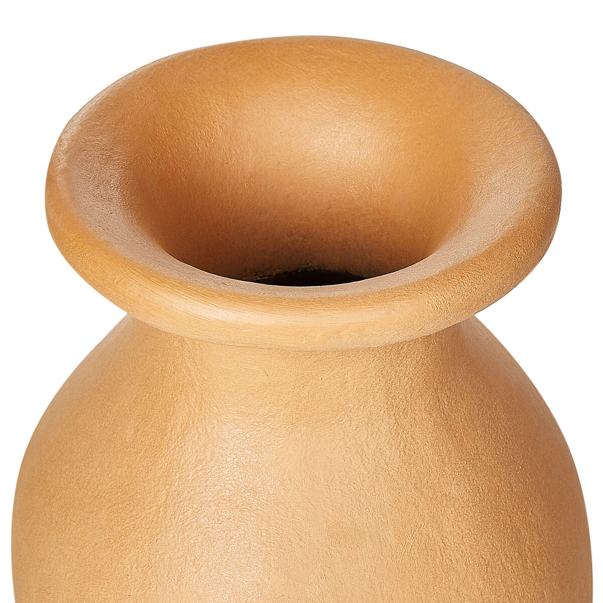 Wazon dekoracyjny MUAR Ceramika 60 cm Pomarańczowy