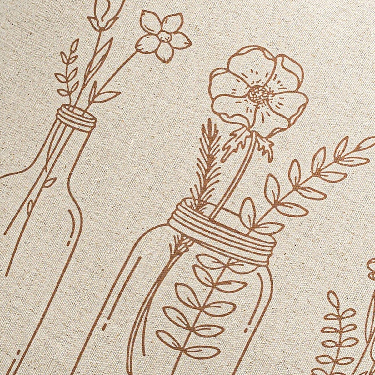 Poszewka na poduszkę Rustic Bloom 45x45 cm, 45x45