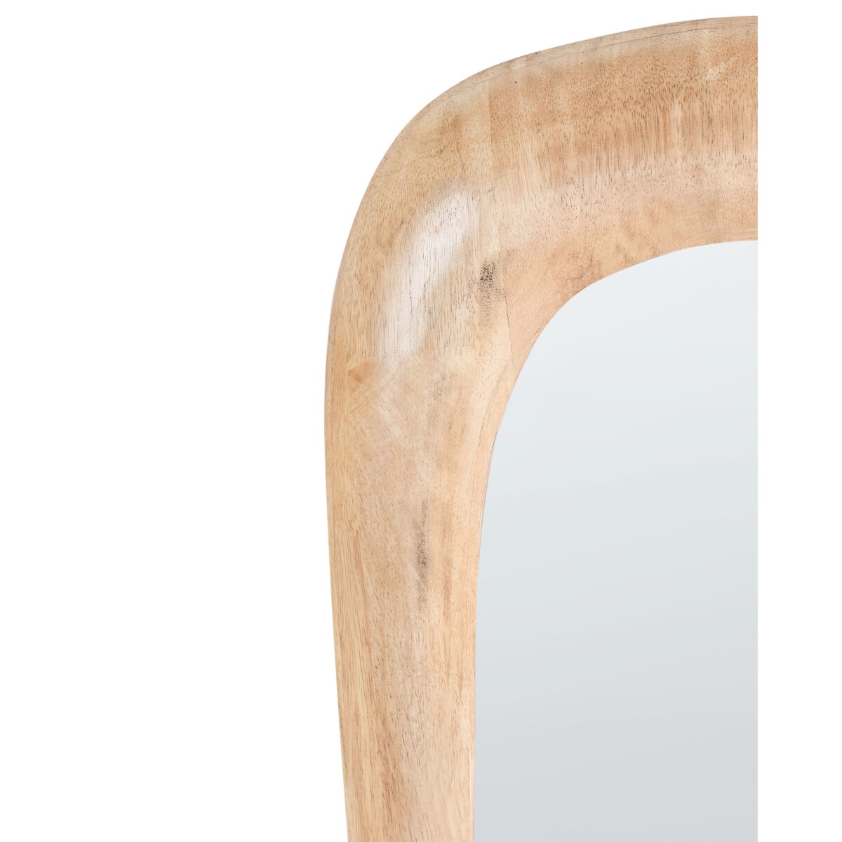 Lustro ścienne TRIZAY 57 cm 120 cm Brązowy