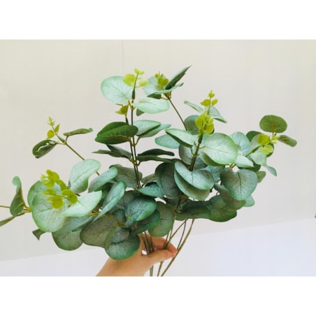 LIŚĆ GAŁĄZKA eukaliptus dodatek do stroika wiązanki dekoracja sztuczna pik