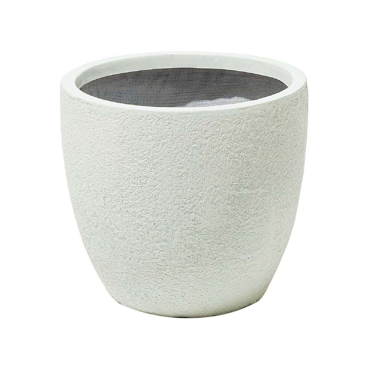 Doniczka 36 x 36 x 32 cm kremowa KANNIA