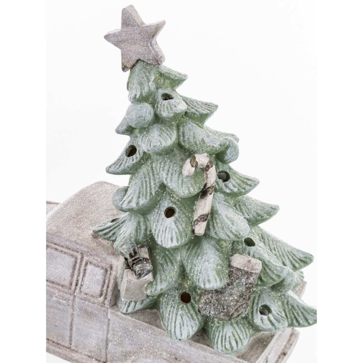 Dekoracja - samochód LED 19x22x9 cm CAMION