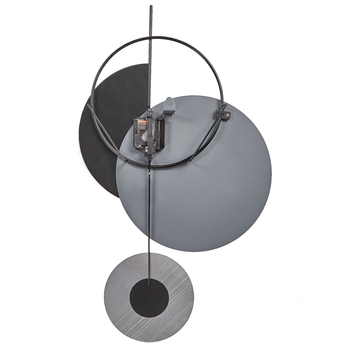 Zegar ścienny NENDAZ 32 cm Metal Szary