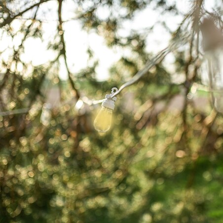 Girlanda Ogrodowa Lampki Ogrodowe Łańcuch Świetlny 20 Led 12,5 M