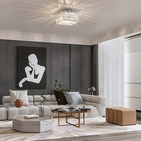 Plafon Light Prestige Vetro chrom 1 x E27 1 szt.