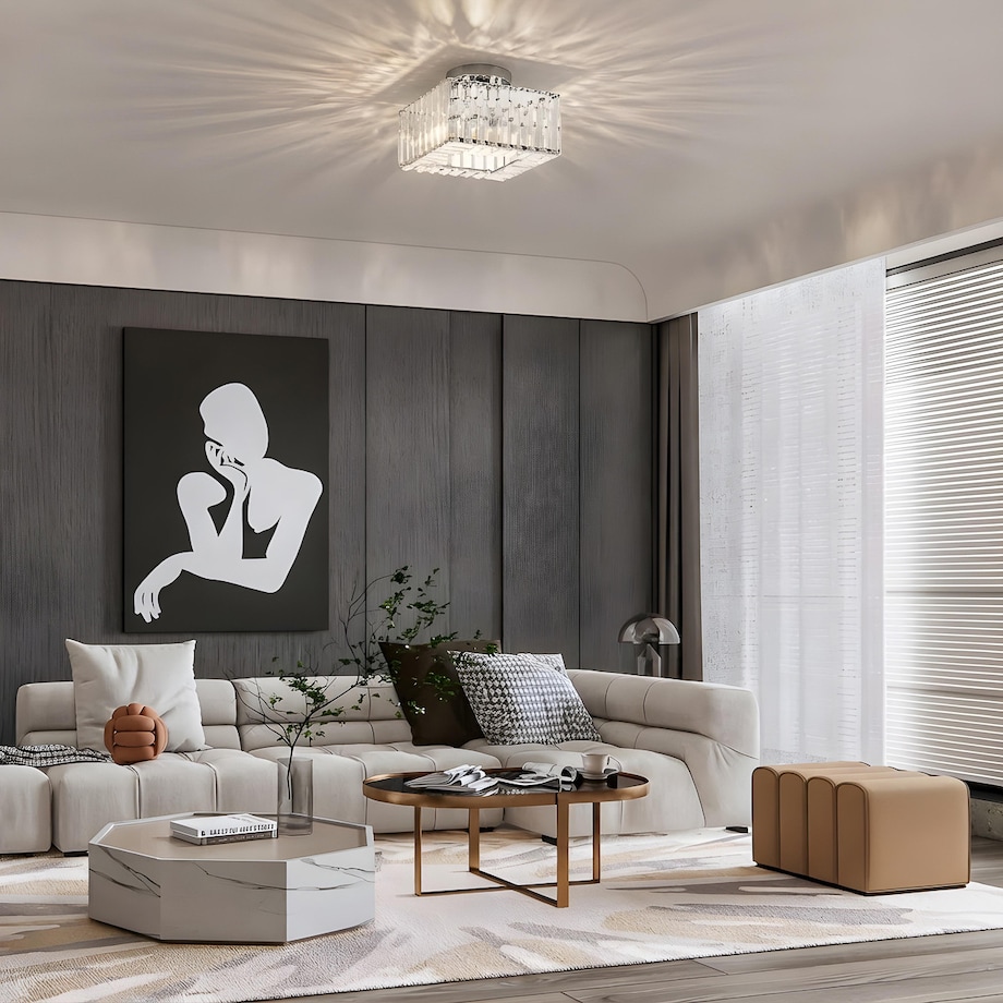Plafon Light Prestige Vetro chrom 1 x E27 1 szt.