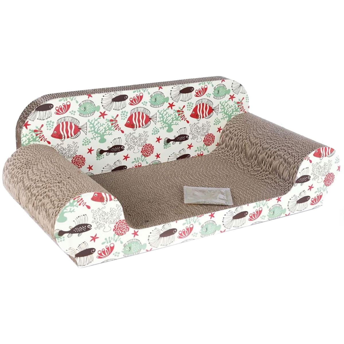 Drapak Kartonowy Dla Kota Sofa Z Kocimiętką