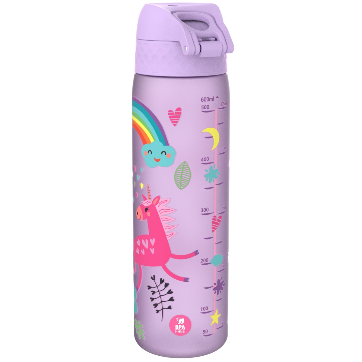 Butelka ION8 BPA Free I8RF500PPUNIC Unicorns