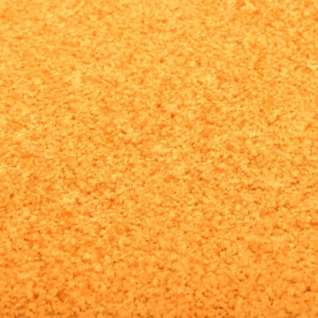 vidaXL Wycieraczka z możliwością prania, pomarańczowa, 90 x 120 cm