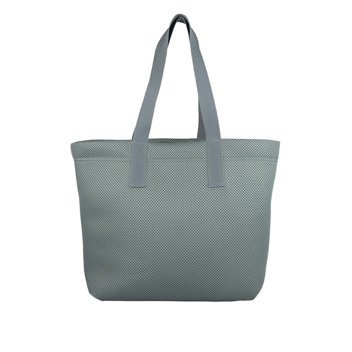 Torba na zakupy lub plażę szara 45x33 cm