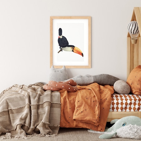 Plakat dla dzieci Tukan 30x40