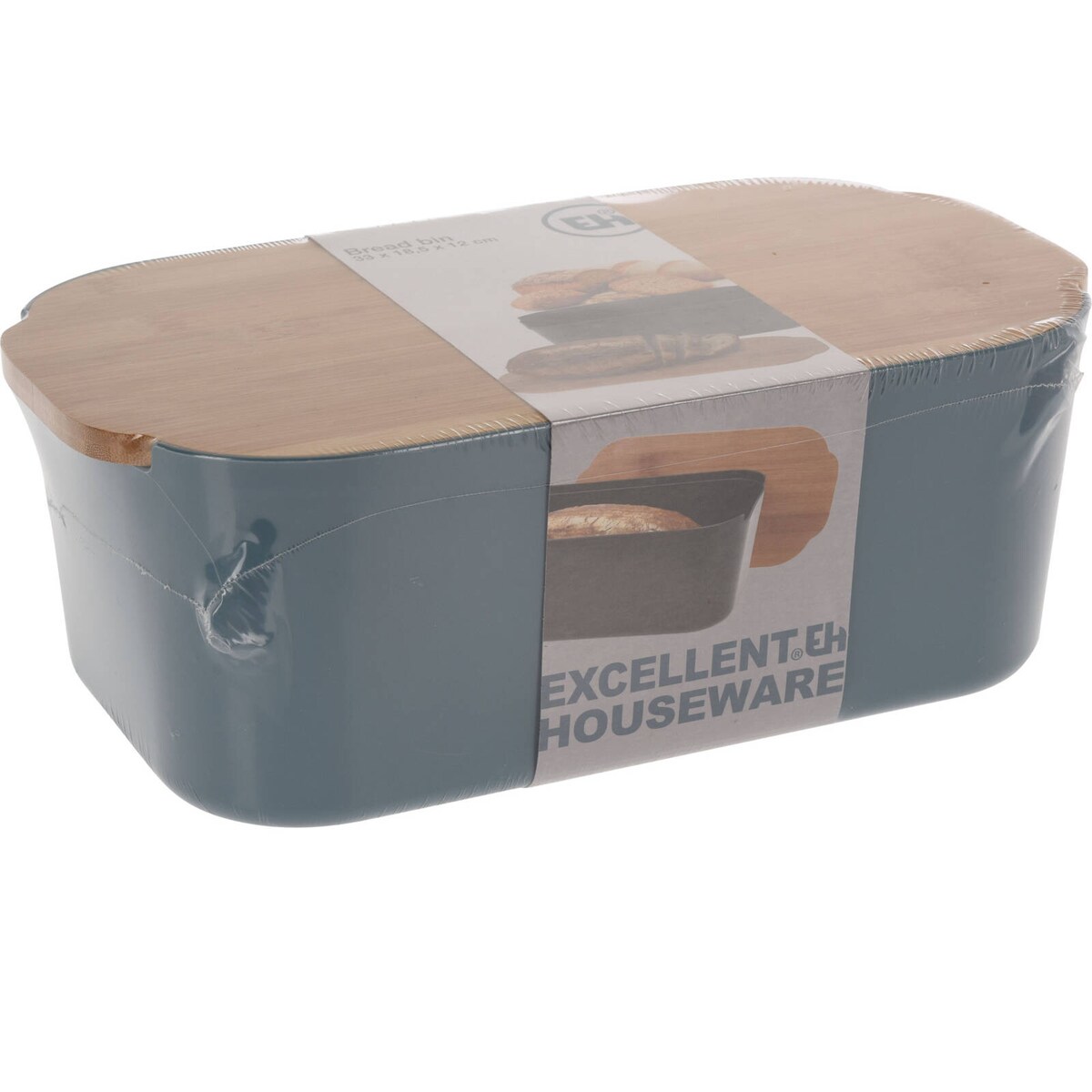 Pojemnik na chleb z pokrywką 2w1, deską do krojenia