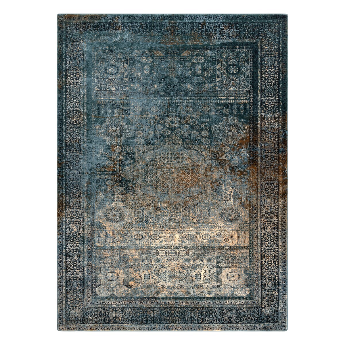 Dywan wełniany OMEGA MAMLUK Rozeta vintage 300x400 cm