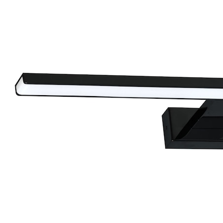 Kinkiet LAMPA ścienna SHINE ML4382 Milagro łazienkowa OPRAWA liniowa listwa LED 13,8W 4000K nad lustro IP44 czarna