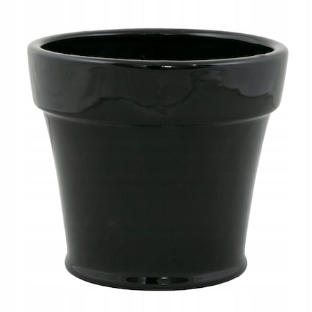 DONICA LEON czarna ceramiczna śr. 14cm