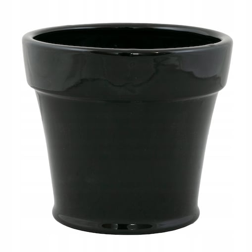 DONICA LEON czarna ceramiczna śr. 14cm