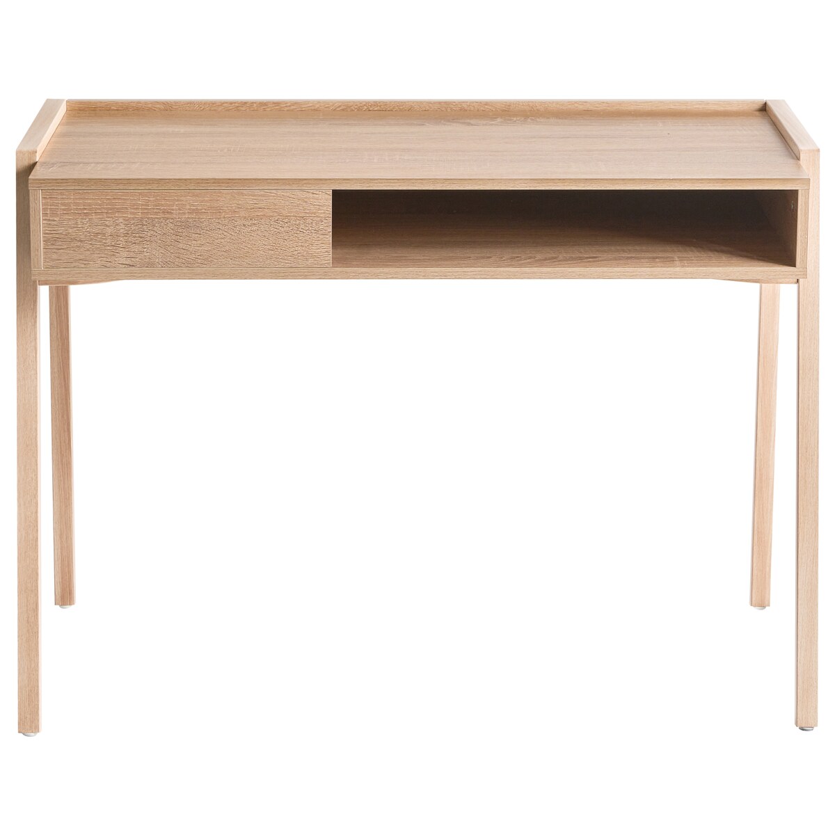 Biurko KOFOTEN 107 cm 48 cm Jasnobrązowy