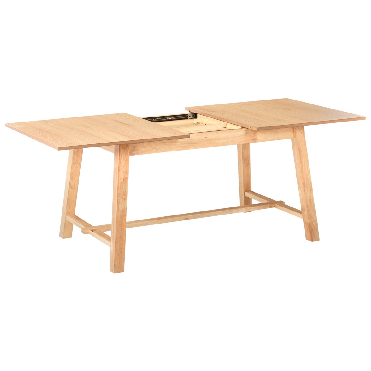 Stół do jadalni rozkładany BARNES Jesion jasny 160/200 cm 90 cm